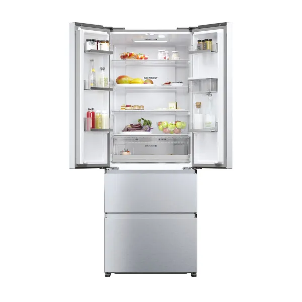 Jääkaappipakastin Haier HFR5719EWMG 190 Hopeinen