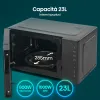 Микроволновая Печь с Грилем Hisense H23MOBS5HG4 Чёрный 800 W 23 L