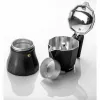 Italian Coffee Pot Fagor TIRAMISU 6 Black Aluminium