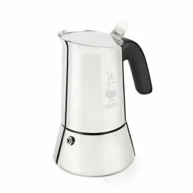 Italian Coffee Pot Bialetti NEW VENUS Silver Metal Stainless steel