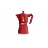 Vanhanaikainen Italialainen Mokkapannu Bialetti MOKA EXCLUSIVE Punainen Alumiini 6 Kupit