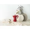 Italian Coffee Pot Bialetti MOKA EXCLUSIVE Red Aluminium 6 Cups