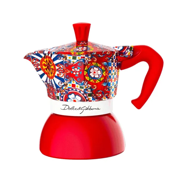 Итальянская Kофеварка Bialetti 0005337 Красный Алюминий 2 Чашки
