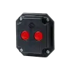 SS- 2 STOP BUTTONS FOR FIXING IN DISTR. BOARD,IP65