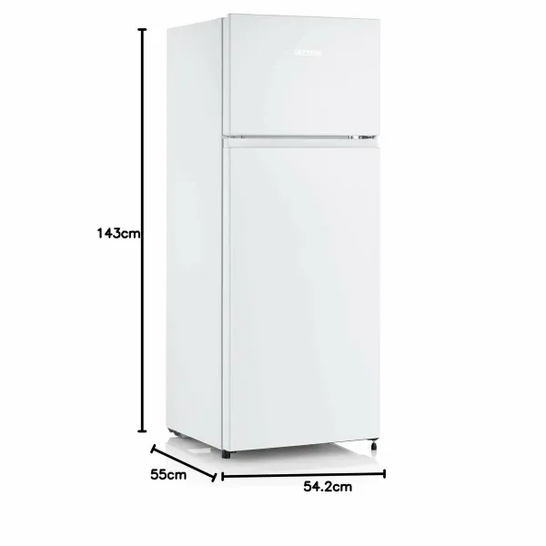 Kombinuotas šaldytuvas Severin DT8760      143 206 L Balta