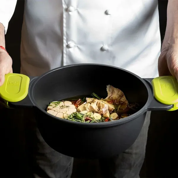 Casserole BRA FOODIE     24CM Black Ø 24 cm
