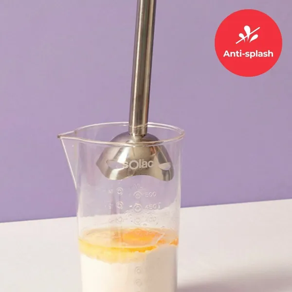 Hand-held Blender Solac BA5625 White Red 1000 W