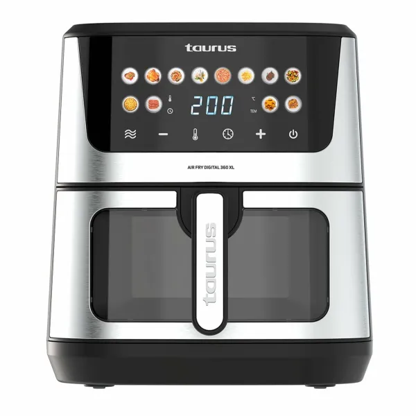 Аэрофритюрница Taurus Чёрный 2100 W 8 L
