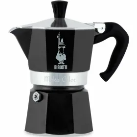 Vanhanaikainen Italialainen Mokkapannu Bialetti MOKA EXPRESS Musta Alumiini 200 ml