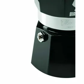 Vanhanaikainen Italialainen Mokkapannu Bialetti MOKA EXPRESS Musta Alumiini 200 ml