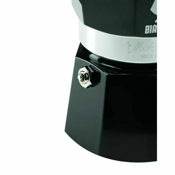Vanhanaikainen Italialainen Mokkapannu Bialetti MOKA EXPRESS Musta Alumiini 200 ml