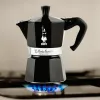 Vanhanaikainen Italialainen Mokkapannu Bialetti MOKA EXPRESS Musta Alumiini 200 ml