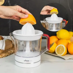Elektrinė sulčiaspaudė UFESA ZEST Balta 25 W 0,7 L