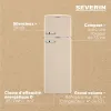Kombinēts ledusskapis Severin RKG8985     167