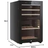 Винотека Haier HWS42GDAU1 Чёрный