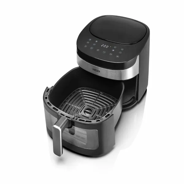 Oro gruzdintuvė Haeger AF-D80.008A Juoda 1800 W 8 L