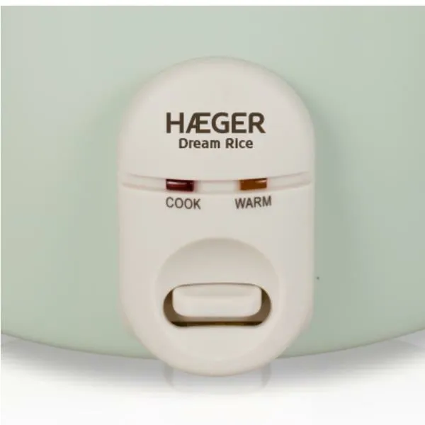 riisinkeitin Haeger RC-18L.002A Vihreä Ruostumaton teräs Muovinen 50 W