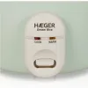 рисоварку Haeger RC-18L.002A Зеленый Нержавеющая сталь Пластик 50 W