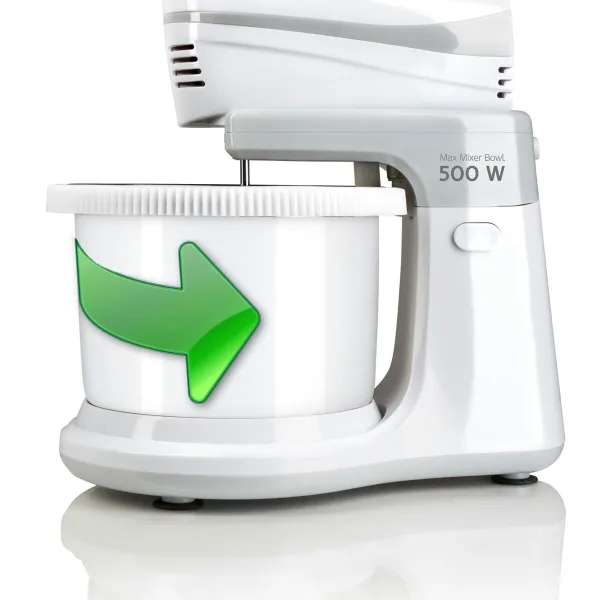 Mixer-Kneader with Bowl Haeger BL-5BW.014A White 500 W