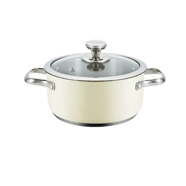 Kannellinen vuoka Haeger PA-18H.006A Beige Ø 18 cm
