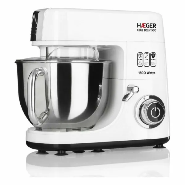 plaktuvą - tešlos maišytuvą su indu Haeger BL-15B.012A 1500 W 1500 W