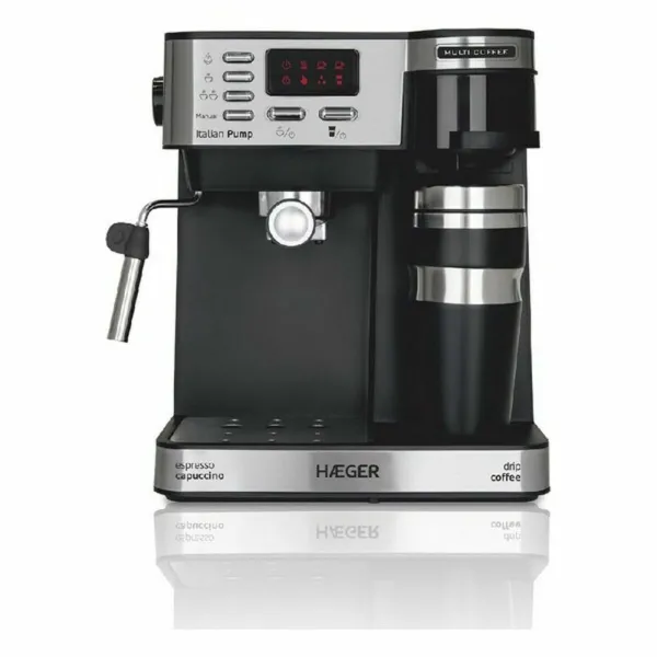 Ekspress Rokas Kafijas Automāts Haeger CM-145.008A Daudzkrāsains 1,2 L