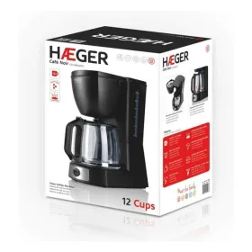 Pilošs Kafijas Automāts Haeger CM-68B.007A Melns 680 W 680 W