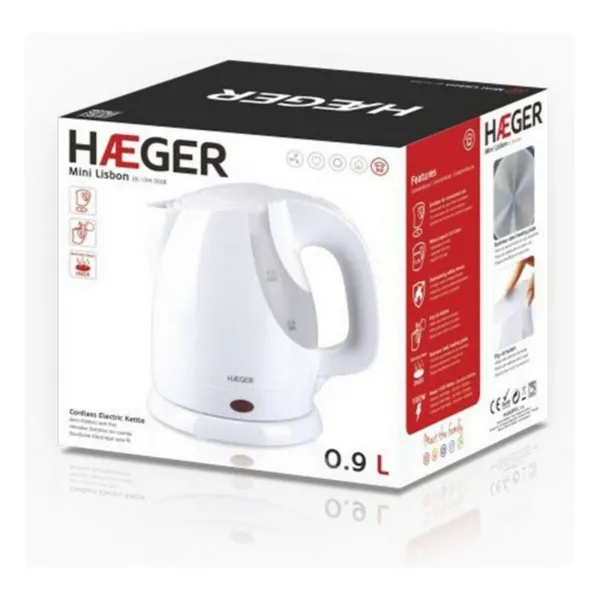 Virdulys ir arbatinukas Haeger EK-13W.006A 1300 W