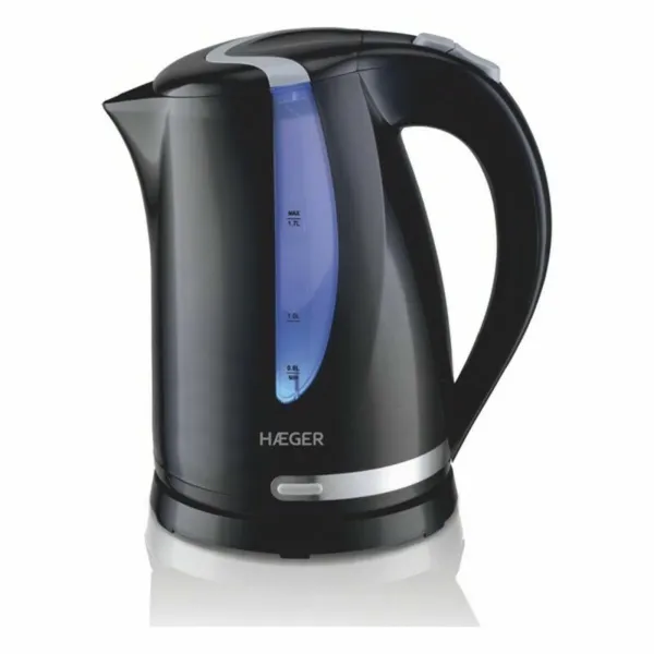 Vedenkeitin Haeger EK-22B.023A Musta Ruostumaton teräs 2200 W 1,7 L