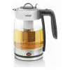 Water Kettle and Electric Teakettle Haeger EK-22F.020A White Stainless steel 2200 W