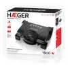 Grill Haeger GR-190.008A 1900W Must Roostevaba teras