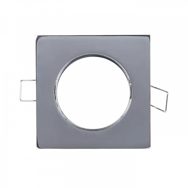 METAL DOWNLIGHT SQUARE 85X85mm CHROME