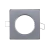 METAL DOWNLIGHT SQUARE 85X85mm CHROME