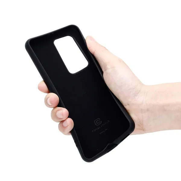 Crong Color Cover - Huawei P40 Pro Case (Black)