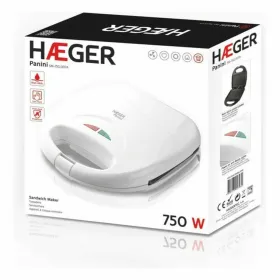 Бутербродница Haeger SM-75G.007A Белый 750 W