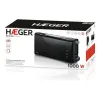 Тостер Haeger TO-100.007A 1000 W Чёрный