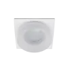 SA-045/1 SINGLE DOWNLIGHT SQUARE WHITE/WHITE