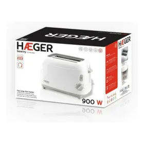 Leivänpaahdin Haeger TO-900.005A Valkoinen 900 W