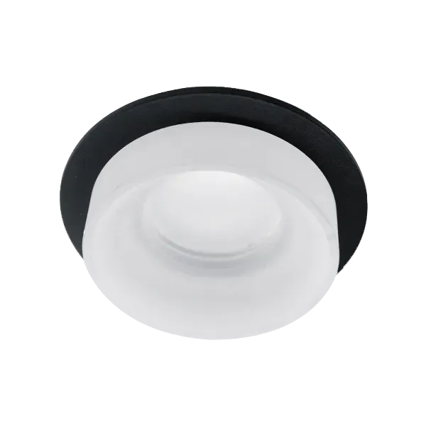 SA-045/1 SINGLE DOWNLIGHT ROUND BLACK/WHITE