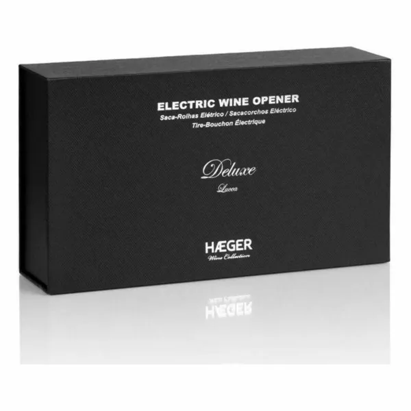 Elektrinis kamščiatraukis Haeger WO-0SC.005A 2W Nerūdijantis plienas