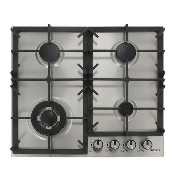 Kaasukäyttöinen keittolevy Haeger PG-4GI.005A 58 cm