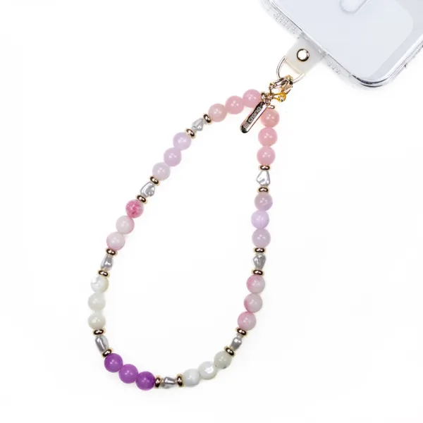 Crong Phone Charm - Lanyard Phone Pendant (Pastel Beads)