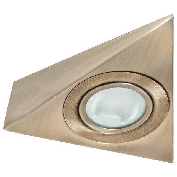 SIM-255 CABINET SPOTLIGHT ANTIQUE BRASS