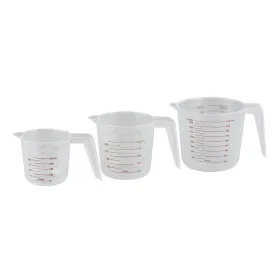 Mērkrūze 250 ml 500 ml 1 L polipropilēns (3 Daudzums)