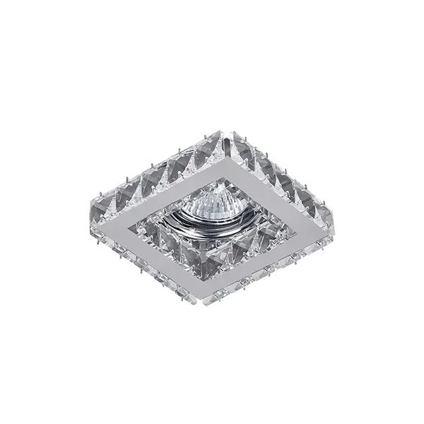 SPOTLIGHT SQUARE 12V MR16 CRYSTAL