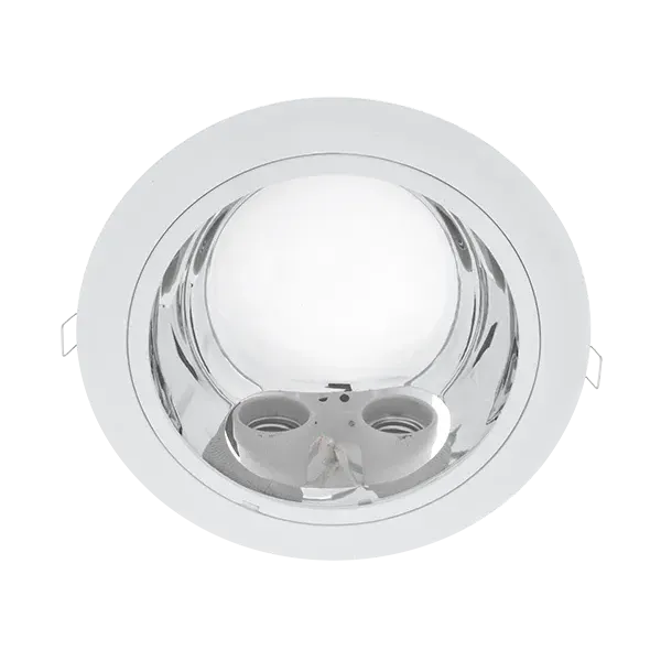 GL202E DOWNLIGHT WHITE 2XE27