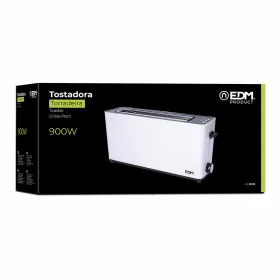 Leivänpaahdin EDM 07639 White Design 900 W