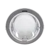 GL206E DOWNLIGHT GRAPHITE/CHROME 2XE27