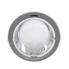 GL206E DOWNLIGHT GRAPHITE/CHROME 2XE27