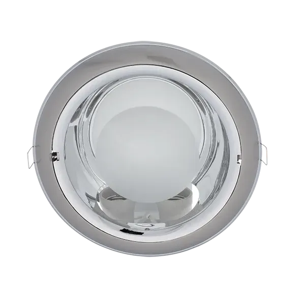 GL206E DOWNLIGHT SATIN NICKEL/CHROME 2XE27